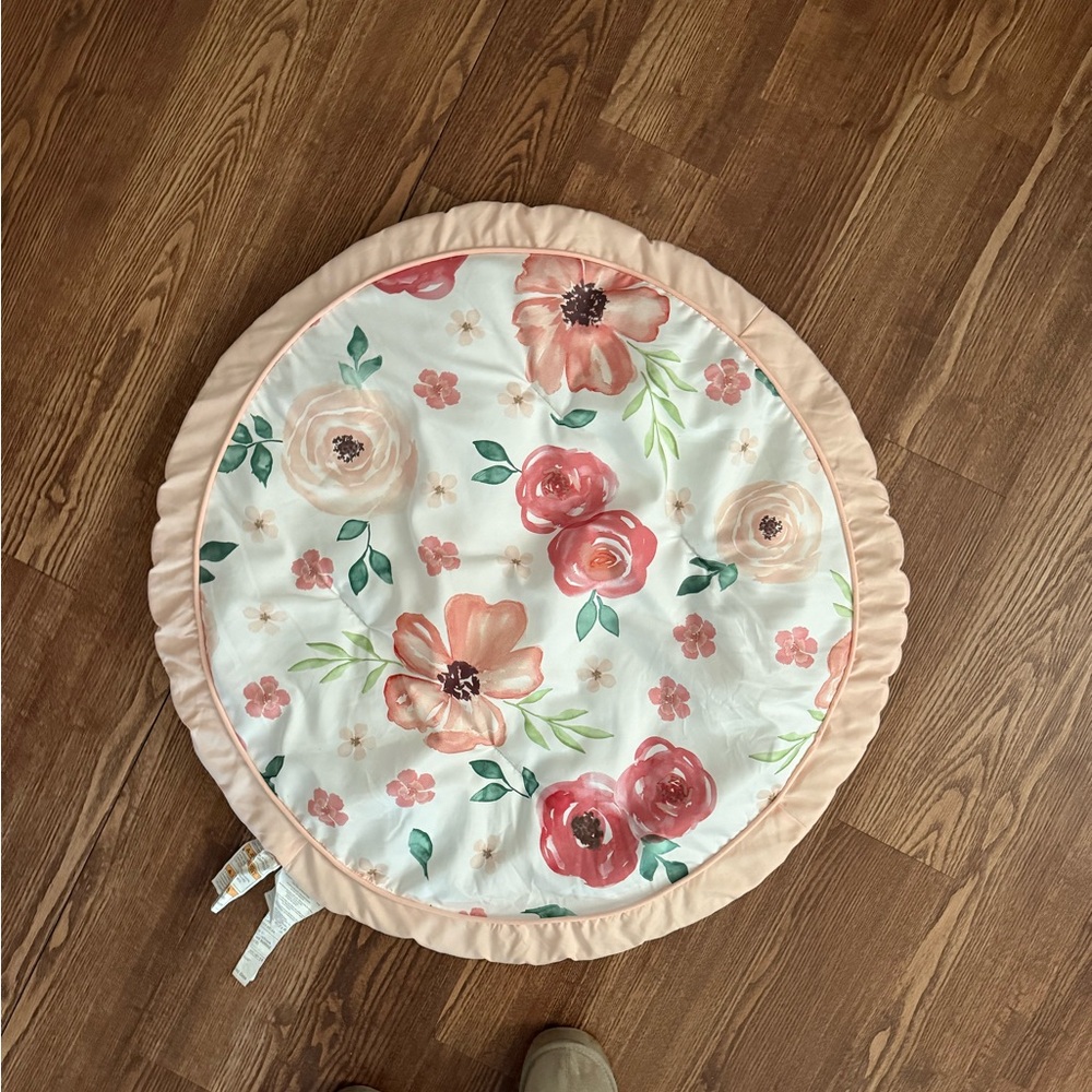 Floral Round Baby Play Mat